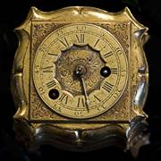 Gold Clock Old